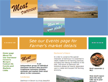 Tablet Screenshot of meatdartmoor.co.uk